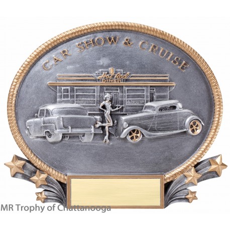 M-26088 Car Show plate 7 1/4"x 8 3/4"
