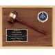Gavel Plaques 8 x 10.  9 x 12.  10.5x13