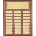 P1062 Master Plaque w/ 36 gold plates
