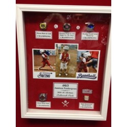 Custom Shadowbox Championship Rings