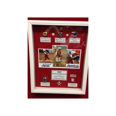 Custom Shadowbox Championship Rings