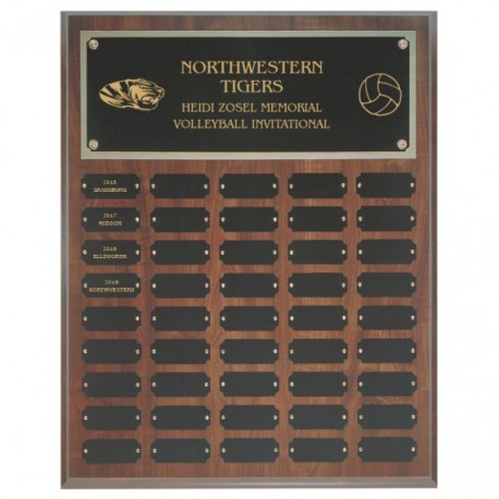 CPP35 Master Plaque w/36 plates also CPP45 w/45 plates